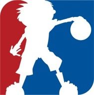 Basketball Boy Silhouette Icon