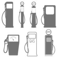 Gas pump icons