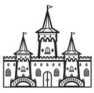 Castle Vintage Vector N3