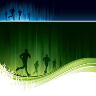 Running Background