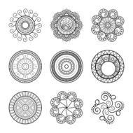 Vector set of design elements N15