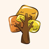 tree theme elements vector eps N10