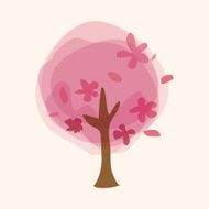 tree theme elements vector eps N15