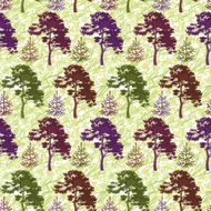 Seamless trees and abstract pattern N2