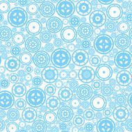 Seamless Cogwheel Pattern