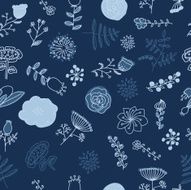 ornament seamless of floral graphic design elements N10
