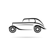 Car abstract lines vector design concept N10
