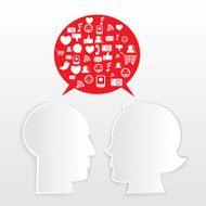 Social Media concept illustration