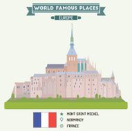 Mont Saint Michel Normandy France