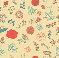 ornament seamless of floral graphic design elements N20