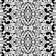 seamless floral pattern with butterflies N7