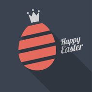 Happy Easter Egg logo
