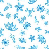Abstract blue seamless background N2