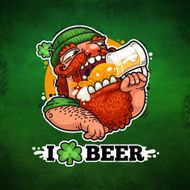 Patrick With Beer