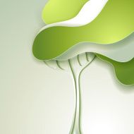 Abstract spring tree N5