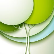 Abstract spring tree N7