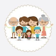 People design over white background vector illustration N21
