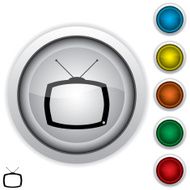 Retro TV Icon N2