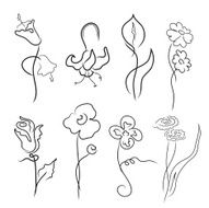 flowers Design Set N2
