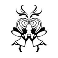 two simmetric fairies N2