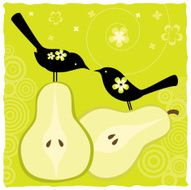 Birds and Fruits (Series) N10