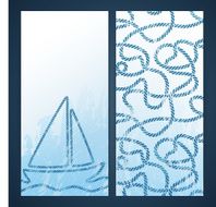 Nautical flayers with seafaring elements N2