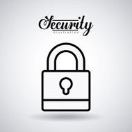 Security design vector illustration N25