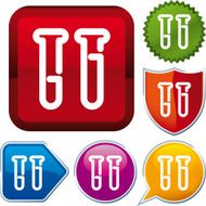 icon series laboratory (vector)