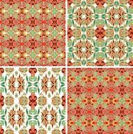 Set of decorative seamless patterns N2