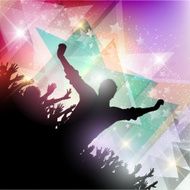 Party crowd background N6