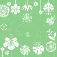 Floral silhouettes N3