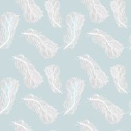 Feather seamless pattern N13