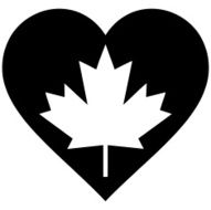Maple Leaf Heart
