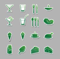 Food And Drink Icons N38