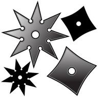Ninja Throwing Stars N3