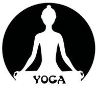 Meditating woman - yoga concept