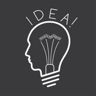 Creative Idea concept background