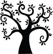 Black Big Tree