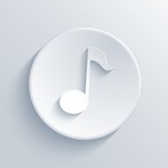Vector light circle icon Eps10 N42