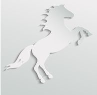 Paper horse