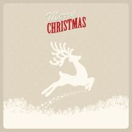 reindeer fly merry christmas N3