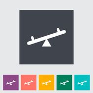 Swing flat icon