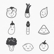 Vegetables and fruits