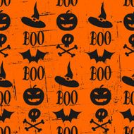 Seamless halloween background N10