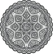 Beautiful ornament N62