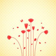 Floral background N1171