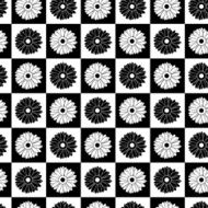 Seamless background with flowers Vector illustration N2