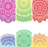 Beautiful Indian ornament N4