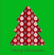 Abstract beauty Christmas and New Year background Vector illustration N26