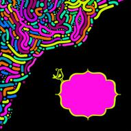 Abstract background with frame for your text